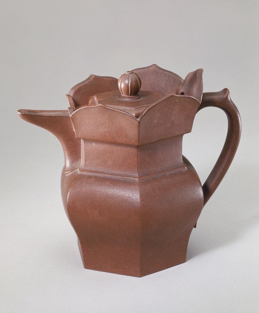 图片[1]-Purple Sand Monk Hat Pot-China Archive